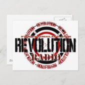 Revolution-Radio Postkarte (Vorne/Hinten)