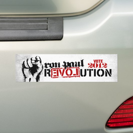Revolution Ron Pauls 2012 Autoaufkleber (Auf Auto)
