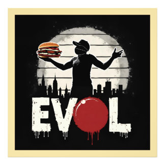 Revolution Sandwich - Bold Street Art Graphic Fotodruck