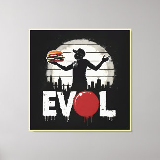 Revolution Sandwich - Bold Street Art Graphic Leinwanddruck