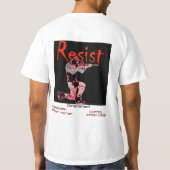 Revolutionär-Kriegflagge, dieser T - Shirt holte (Rückseite)