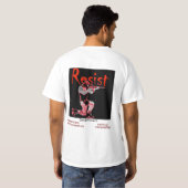 Revolutionär-Kriegflagge, dieser T - Shirt holte (Schwarz voll)
