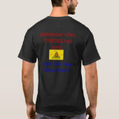 Revolutionär-Kriegflagge T-Shirt (Rückseite)