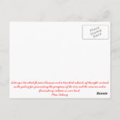 revolutionär postkarte (Rückseite)