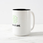 Revolutionäre Gestaltung der Tasse mit KI (VorderseiteRechts)