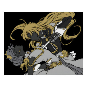 Revolutionäre Girl Utena   Anthy und Utena   Poster