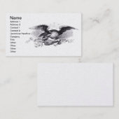 Revolutionäre Kriegs-Eagle-Visitenkarte Visitenkarte (Vorne/Hinten)