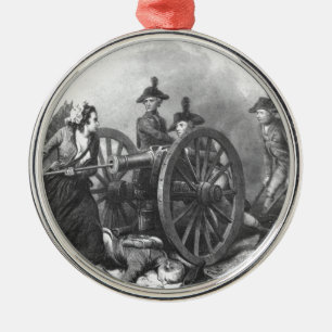 Revolutionäre Kriegs-Molly-Krug-Kanonen-Verzierun Ornament Aus Metall