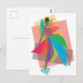 Revolutionäre Liebe Postkarte (Vorne/Hinten)