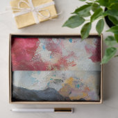 Revolutionäre Patriot-Frau auf Horseback Decoupage Seidenpapier (Geschenk)