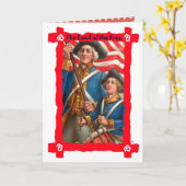 Revolutionäre Soldaten Karte (Gelbe Blume)