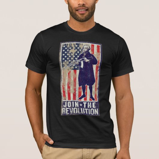 Revolutionäres Washington T-Shirt (Vorderseite)