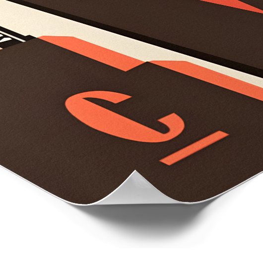 Revolutionary Vision Iconic Communist Propaganda Poster (Ecke)