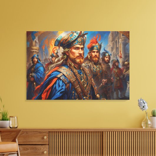 Revolutionsdesign Leinwanddruck (Insitu (Wohnzimmer))