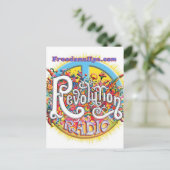 Revolutionsfrieden Postkarte (Stehend Vorderseite)