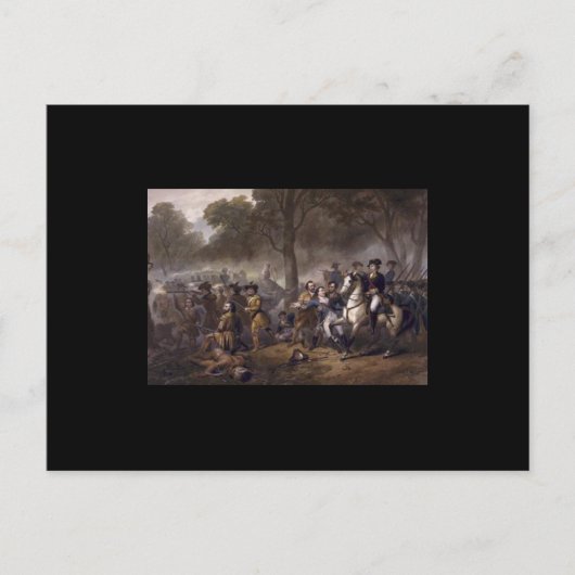 Revolutionskrieg Postkarte (Vorderseite)