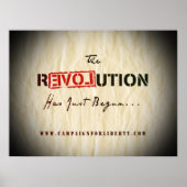 Revolutionsplakat Poster (Vorne)