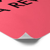 Revolutionsplakat Poster (Ecke)