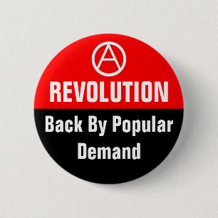 Revolutionsrückseite durch populären Entwurf Button