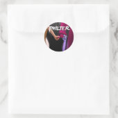 "Revolver" 20 kleine Aufkleber (Tasche)