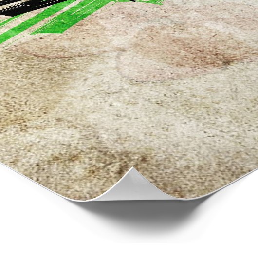 Revolver Pop Art Poster (Ecke)