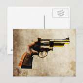 Revolver Postkarte (Vorne/Hinten)