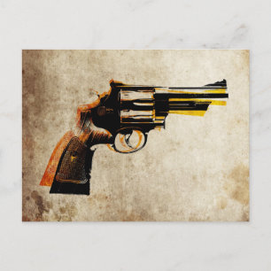 Revolver Postkarte