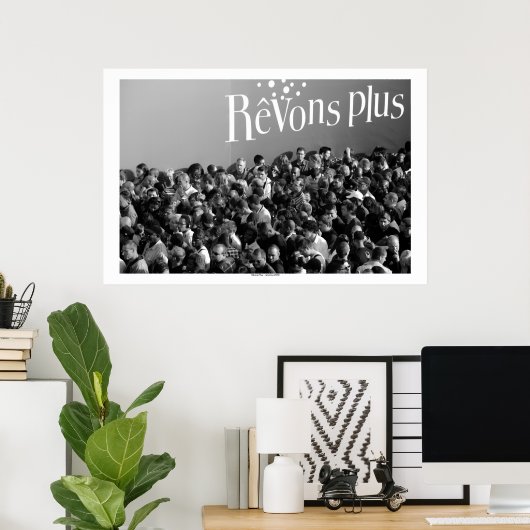 Rêvons Plus More Dreams Fotoposter Poster (Heimbüro)