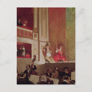 Revue im Theater des Varietes, c.1885 Postkarte