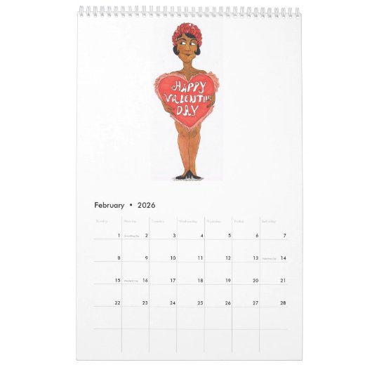 Revuegirl-Kalender Kalender (Feb 2026)