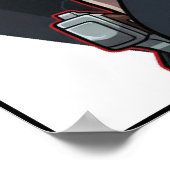 Revy – Black Lagoon Money Quote Motivation Poster (Ecke)