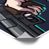 Revy – Black Lagoon Motivation Poster | Anime (Ecke)