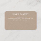 REWARD PUNCH CARD einfache moderne Loyalität 10. k Treuekarte (Rückseite)