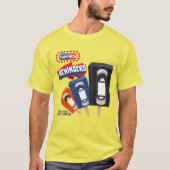 Rewinders: VHS-Eispop-Parodie T-Shirt (Vorderseite)