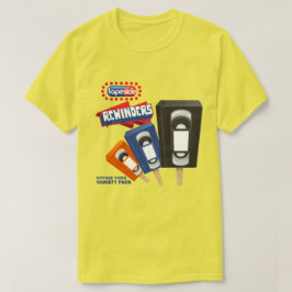 Rewinders: VHS-Eispop-Parodie T-Shirt