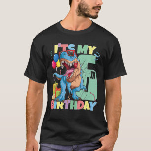 Rex 6. Geburtstag Junge Mädchen 6 Jahre 2016 Dinos T-Shirt