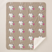 Rex.and Blume Sherpa Decke Sherpadecke (Vorderseite)