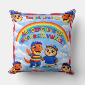 Rex and hoot a rainbow sweet dreams educational th kissen (Vorderseite)