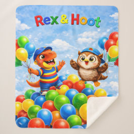 Rex and hoot ball pit adventure Sherpa Sherpadecke