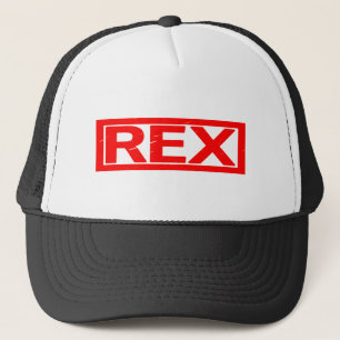 Rex-Briefmarke Truckerkappe