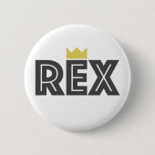Rex Button (Vorderseite)