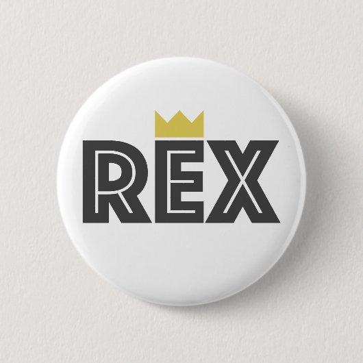 Rex Button (Vorderseite)