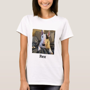 Rex-Cartoon-Druckabdruckablage T-Shirt