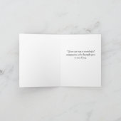 Rex Cat Beileid Faltes Grußkarte Karte (Innenseite)