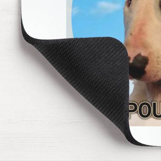 Rex das Fernsehen Terrier gehen Mousepad (Ecke)