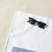 Rex das Sommer-Badetuch Fernsehen Terrier Strandtuch (Beispiel)