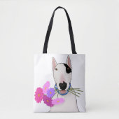 Rex den Fernseher mit Blume Tasche (Vorderseite)