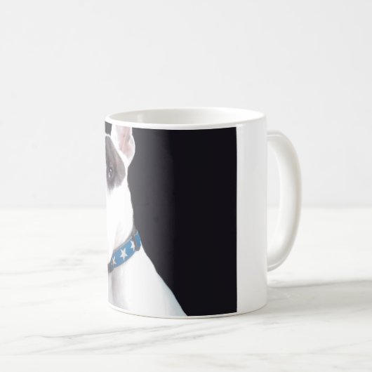 Rex der Fernsehterrier schloss Ihre Kaffeetasse (VorderseiteRechts)