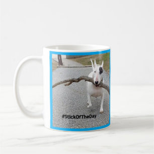Rex der Fernsehterrier-Stock der TagesTasse Kaffeetasse