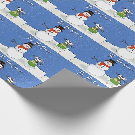 Rex der TV-Terrier 'Dies ist die Saison Wrapping P Geschenkpapier (Ecke)